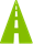 Green road icon